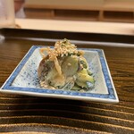 片折 - ○朝取れ胡瓜の胡麻酢和え