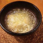 太陽のトマト麺 - 海老アヒージョ