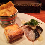 Barba - 2013/09　ソロ専用からフリット（コーン）・〆さば・キッシュ