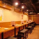 たか鳥 - 個室宴会なら８名様迄OK。掘り炬燵のお座敷でごゆっくりお楽しみいただけます。店内宴会は30名までOK！！気取らない店内は各種ご宴会に◎