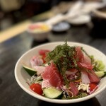 えいこ鮮魚店 - 海鮮サラダ