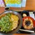 香の川製麺 - 料理写真:ネギトロとろろ丼とぶっかけうどん(3玉)