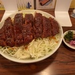 キッチンフライパン - 会津ソースかつ丼特大ロース（1200円）