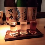SHUKURA - 京都&滋賀のセット（飲み比べ）