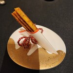 ガストロノミー ジョエル・ロブション - ウニと海老のホットサンド