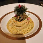 ガストロノミー ジョエル・ロブション - 太刀魚とアワビのポワレ