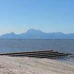 黎明 - 長洲港近くで一服Oo｡. Ｕ＾ェ＾Ｕy-～・・・眺めは最高ですわ。