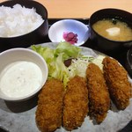 さかなや道場 - カキフライ定食