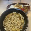 丸八そば - カレーセット温かいお蕎麦