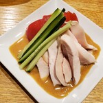 和酒・煮込み らいどん - 鶏トマトバンバンジー