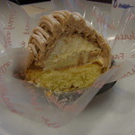 デリフランス - モンブランの断面