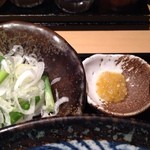 つけ麺 道 - 道・ネギと柚味噌