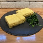 Kameari Itarian Zukkero - だし巻き玉子（550円）