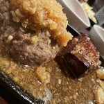 ステーキ&ハンバーグそして勝揚げ 肉山 - 