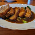 清香園 - 豚バラ角肉切り醤油煮