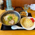 ラーメン工房 ら房 - ランチBセット　塩ラーメン