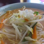 三陽 - 味噌ラーメンの具 アップ