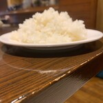 Resutoran Ru Marushe - コーンスープセット　500円　ライス大盛り＋50円