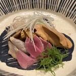 酒亭 田中 - 熊野地鶏白肝