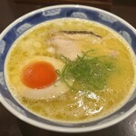 酒亭 田中 - 鶏そば 濃厚白湯スープ