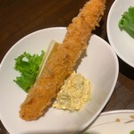 レストラン ル・マルシェ - 海老フライとハンバーグ　1,650円