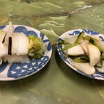 定食のヤシロ - 白菜漬けにカブ漬け✦ฺ