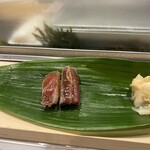 すし処 新田中 - マグロ漬け