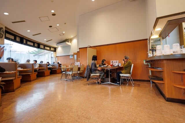 和風レストランぱすとらる本八戸の麺類メニュー｜道の駅なんごう