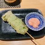 新宿御苑 天ぷら串 山本家 - 