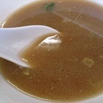 らーめん 碧空麺舗 - 魚介＋トンコツスープ