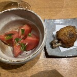 ごち惣家 - 生トマト苦手なのに食べれてしまう甘さと味付け。