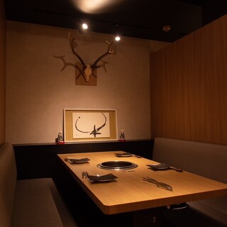 全席完全個室の極上空間