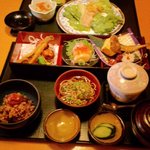 日本海庄や 山形駅前店 - だいぶ遅れてレディースセット