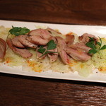 トウキョウキュイジーヌ - ラムタングリルレモンドレッシング