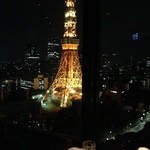 Sky Lounge Stellar Garden - ソファーでみる東京タワーがすぐ目の前。