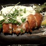 馳走庵 - 鶏のチーズフライ自家製タルタルソース添え