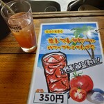 たこ焼き・焼鳥専門店 和楽 - はまりそうです。塩トマトサワー