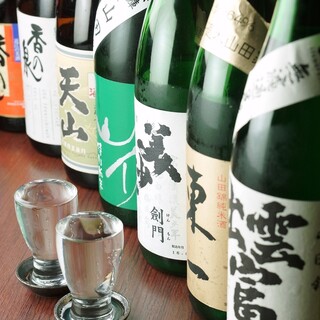 为您准备了精选日本酒。与本店招牌料理一起享用。