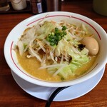 ラーメンねぎっこ - 野菜ラーメンカレー味750円（５の付く日で味玉サービス）