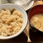 和酒BAL だんない - 炊き込みご飯