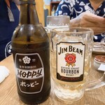 大衆酒場 手羽だるま - ホッピー白セット450円