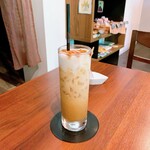ハーミッツ カフェ - アイスキャラメルマキアート 600円（税抜）