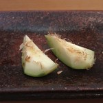 すし匠 - 小メロンの漬物