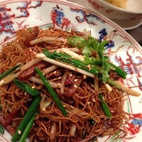 赤坂璃宮 銀座店 - もやし入り焼きそば