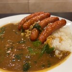 CoCo壱番屋 - ソーセージカレー➕ほうれん草