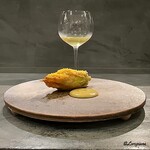 カーサ・デル・チーボ - Gini Contrada Salvarenza Soave Classicoと菱蟹のフリット