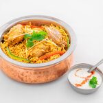 Authentic chicken biryani