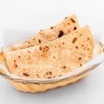 Chapati (2 pieces) or tandoori roti (2 pieces)