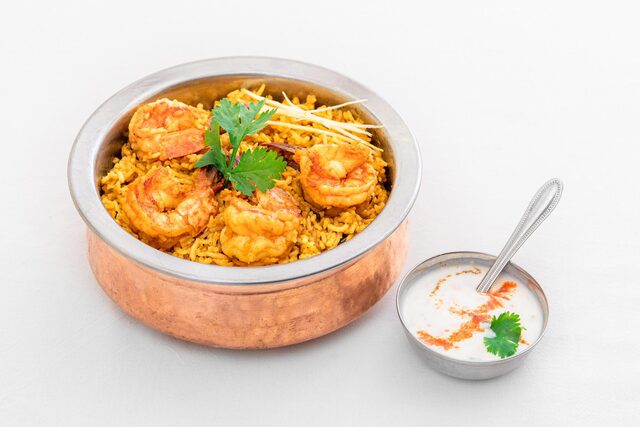 エラ・ビリヤニ (海老ビリヤニ)