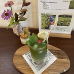 Cafe 明日葉 - ドリンク写真:明日葉スカッシュ